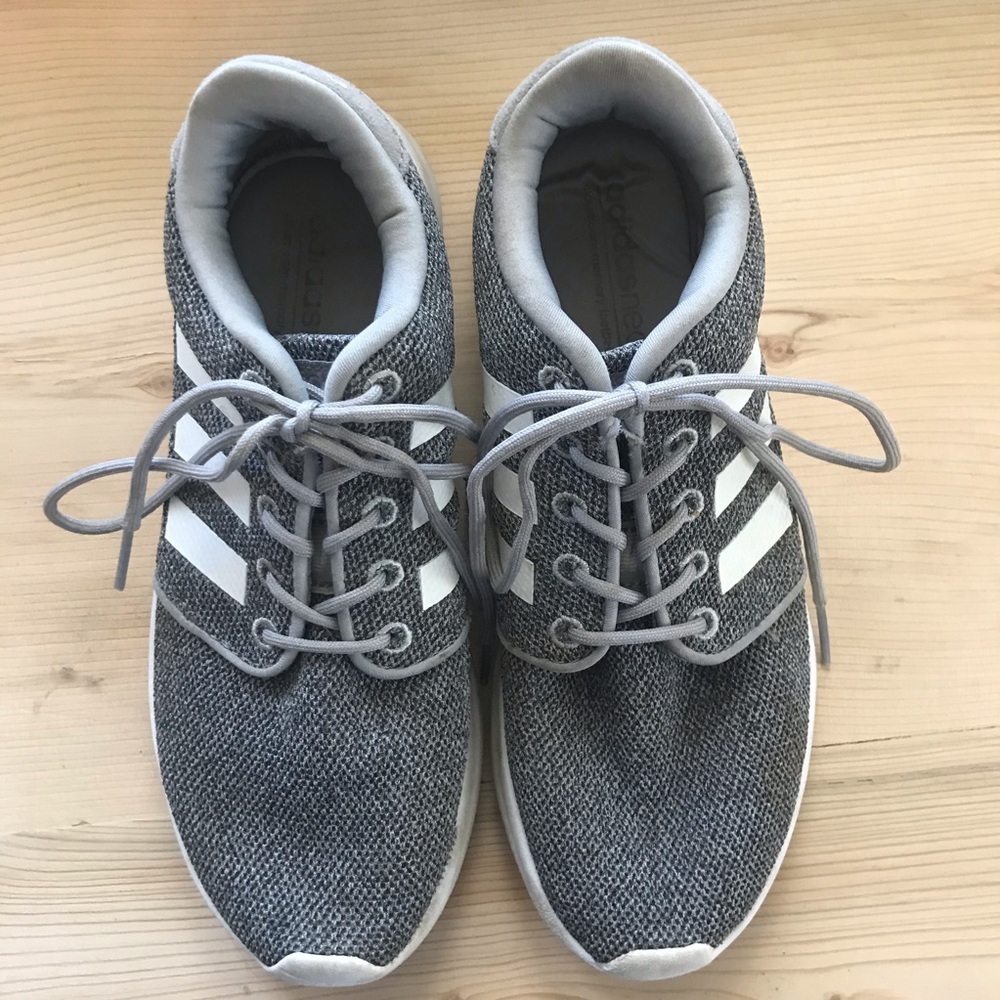 Women’s grey Adidas sneakers
